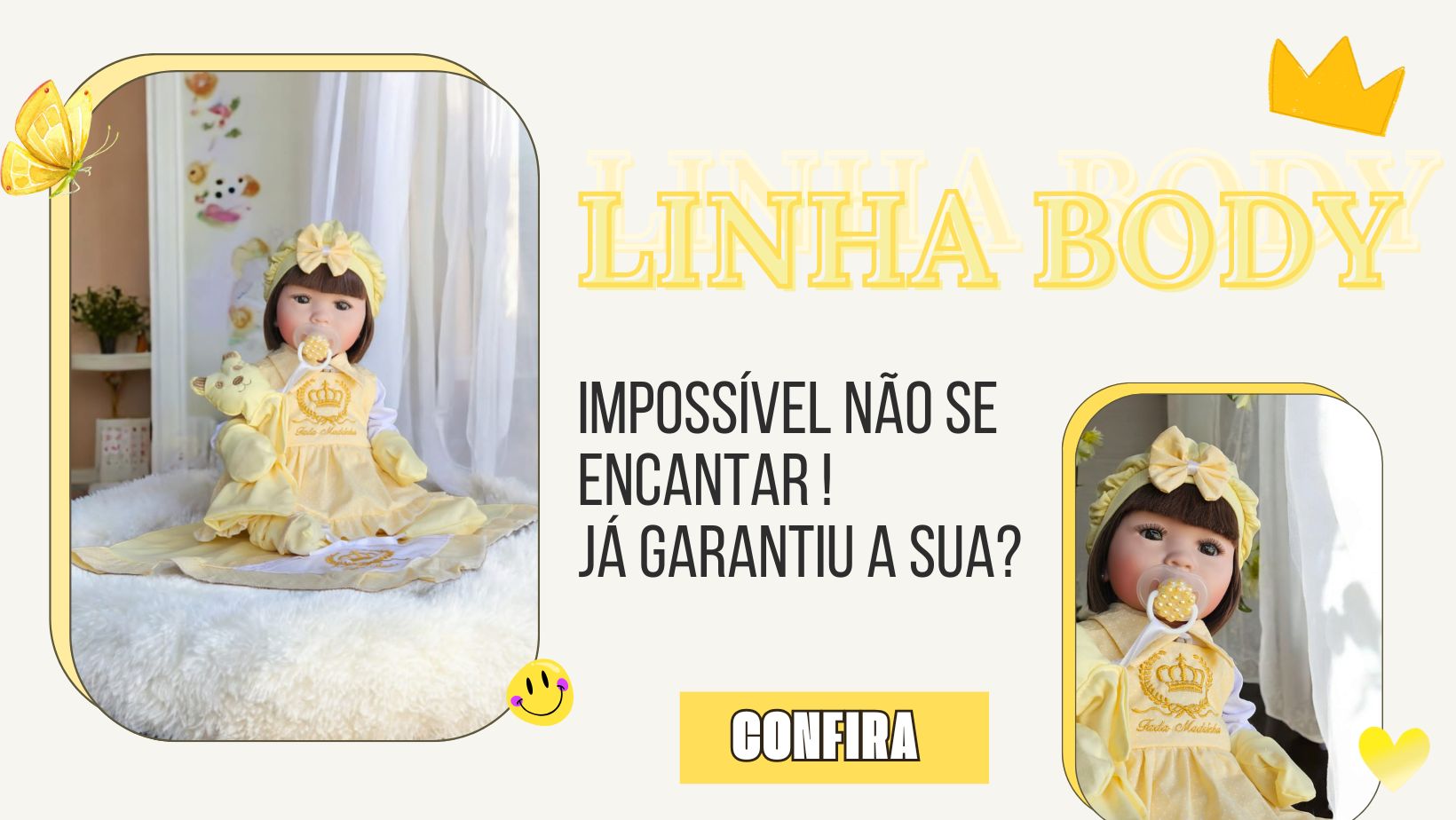 Luna poa amarela body